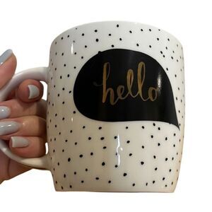 Hello poka-dot coffee‎ mug